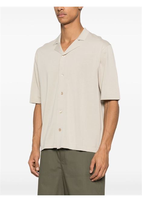 camicia maniche corte in maglia uomo sabbia ASPESI | M084 337101045